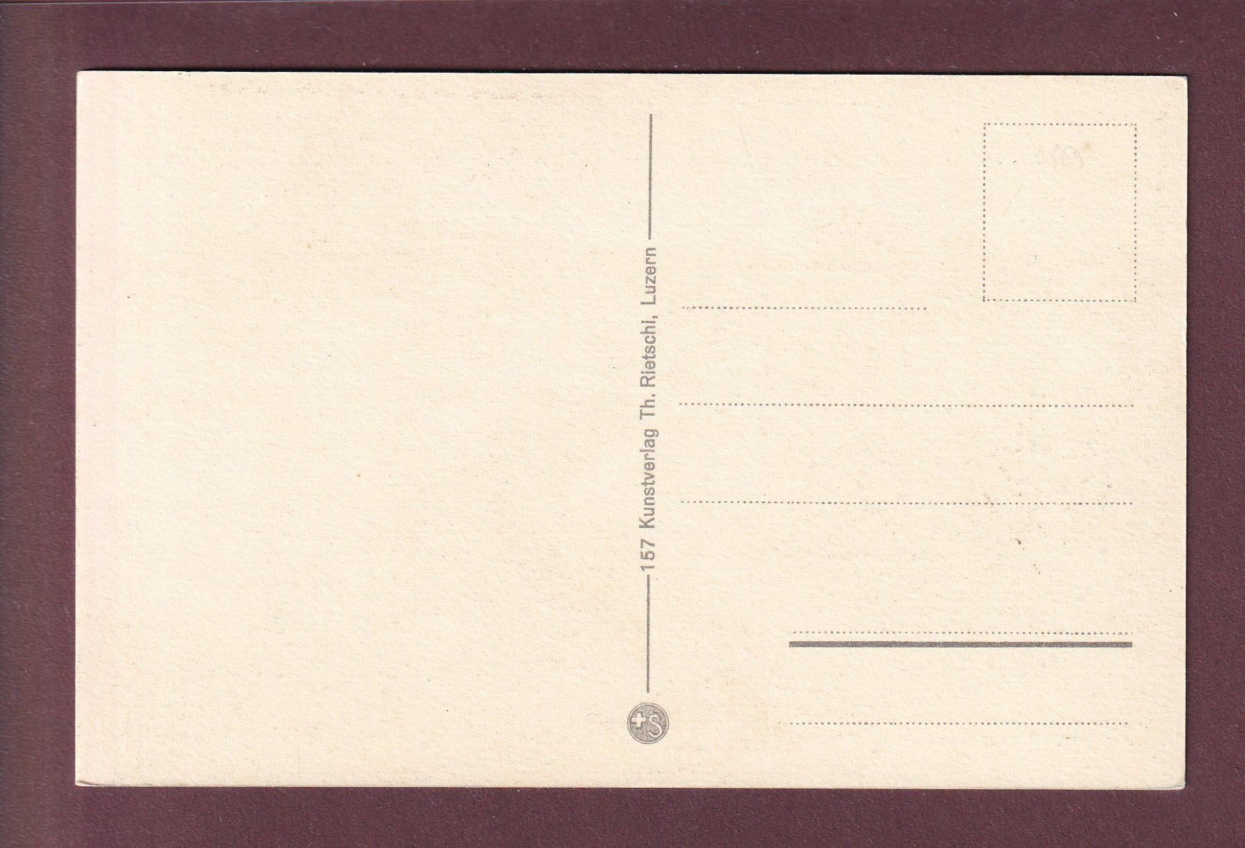 Ansichtskarten: LUZERN - Kapellbrücke - Wasserturm – Gebraucht aus Pully von nicecards 1