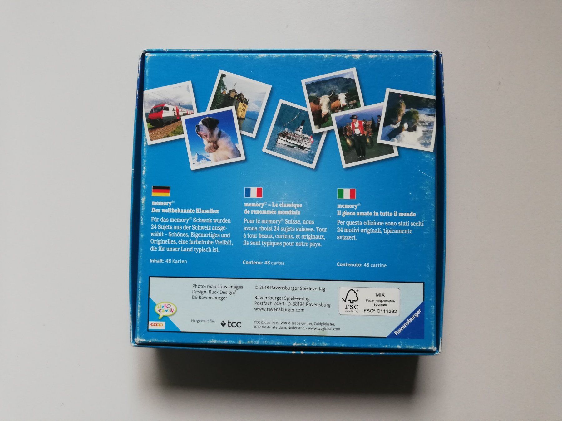 Giochi: Memory Switzerland – Usato da Rothrist venduto da GIWALD 1