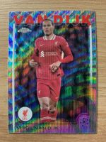 Soccer Virgil Van Dijk SILVER WAVE Topps Chrome 2025🔥