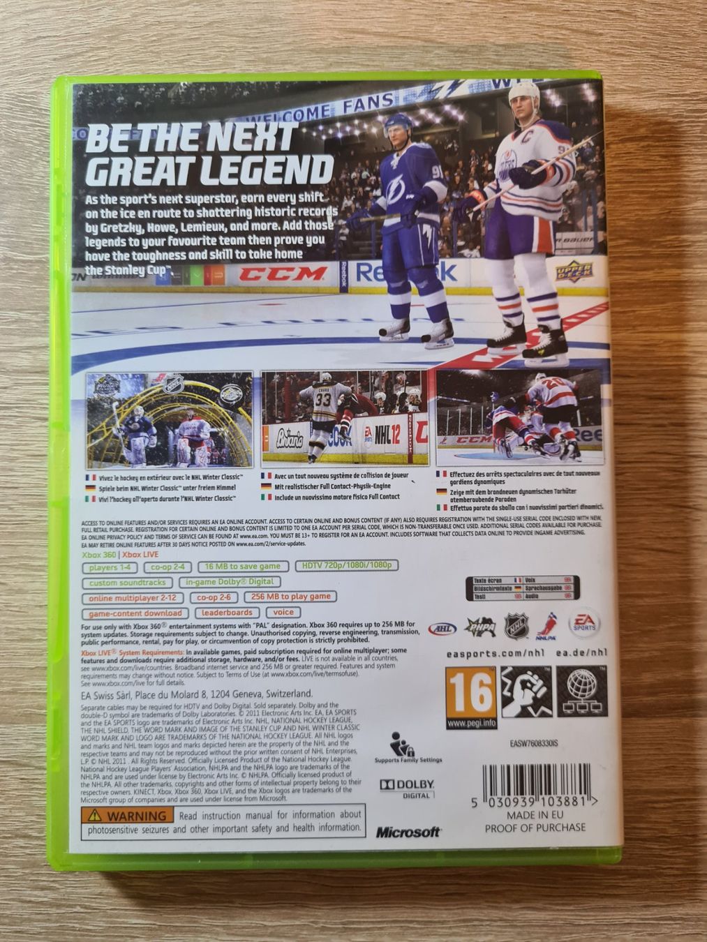 Spiele: NHL 12 - Xbox 360 – Gebraucht aus Carouge GE von Gasco 1