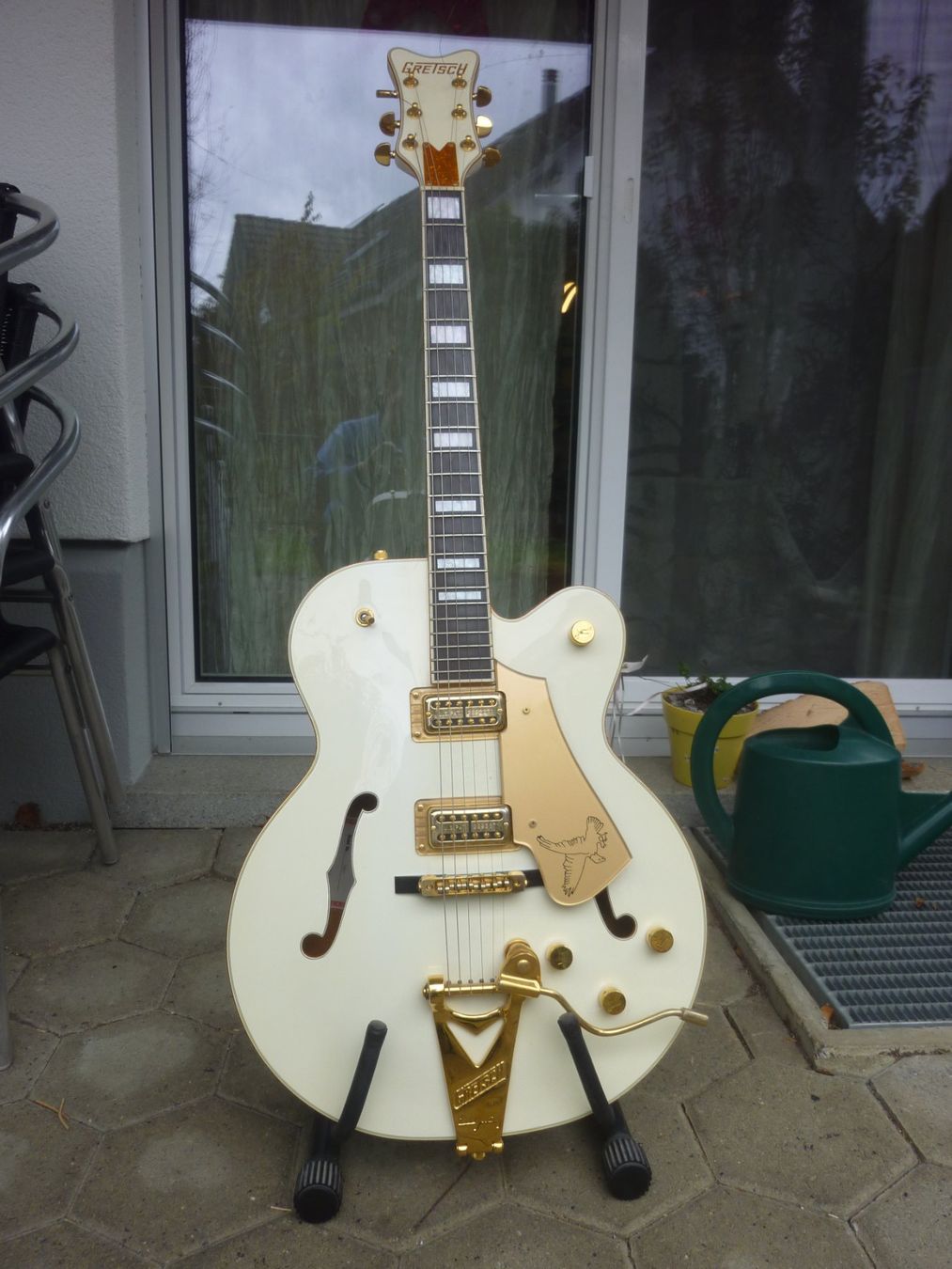 Strumenti musicali: Gretsch White Falcon G7593 Gitarre – Usato da Sursee venduto da Benevol