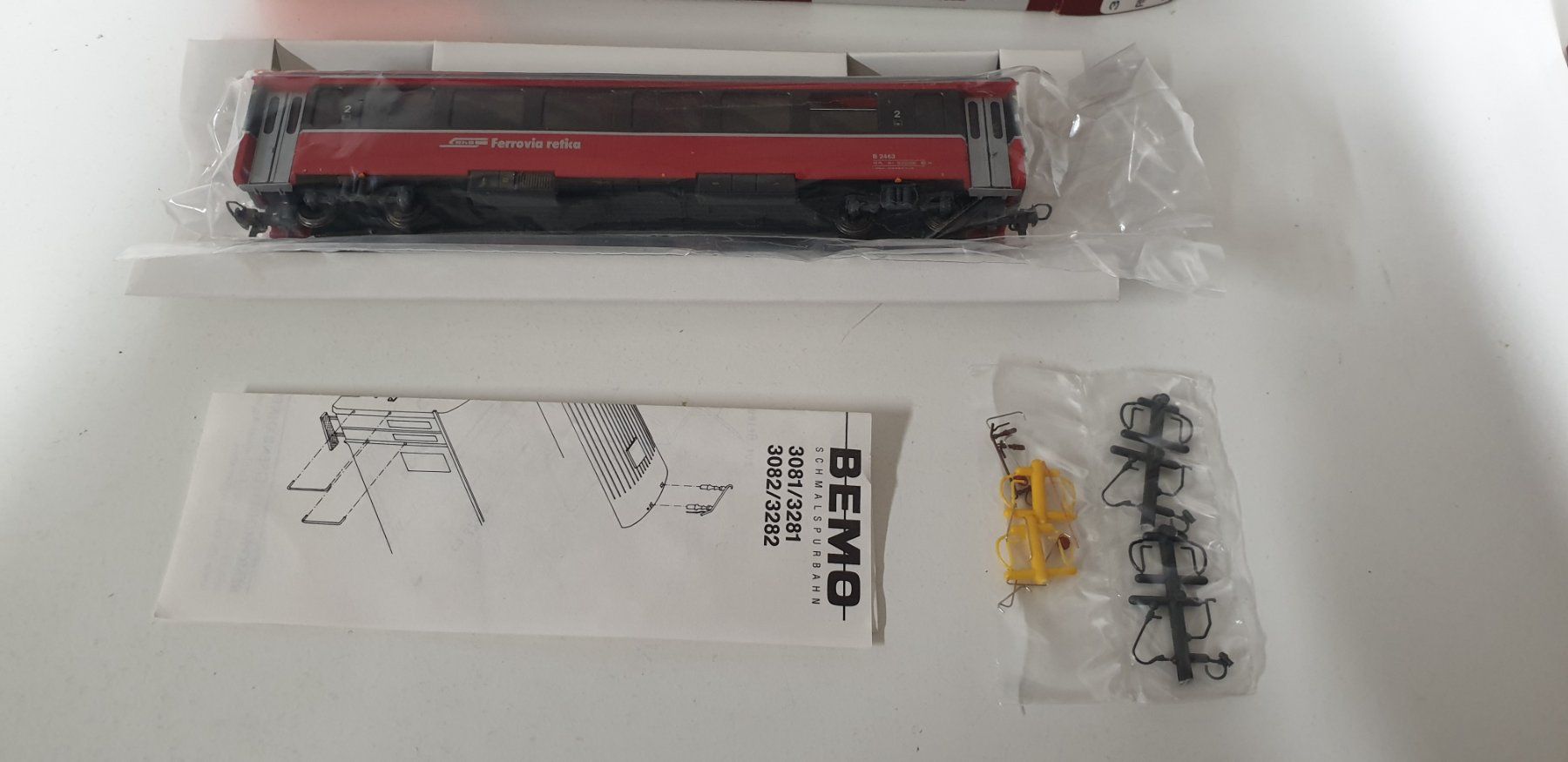Bemo Modellini di ferrovie: Bemo RhB Bernina Express EW III  3282 103 – Nuovo (secondo la descrizione) da Geroldswil venduto da TopTrain54 2