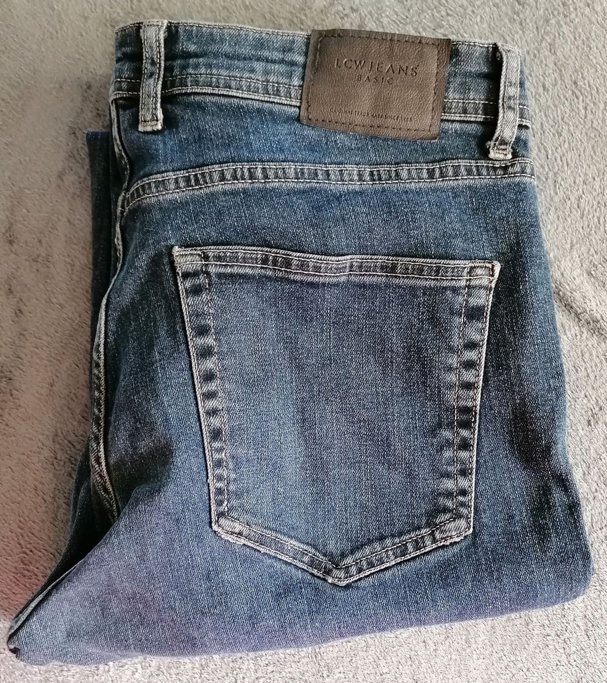 Jeans: Hose - Marke: LCW Jeans Basic - Grösse W34 L31 - blau – Usato da Oberurnen venduto da mackrokodile 1