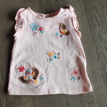 🐸 BABY T-SHIRT PARADIESVOGEL 68