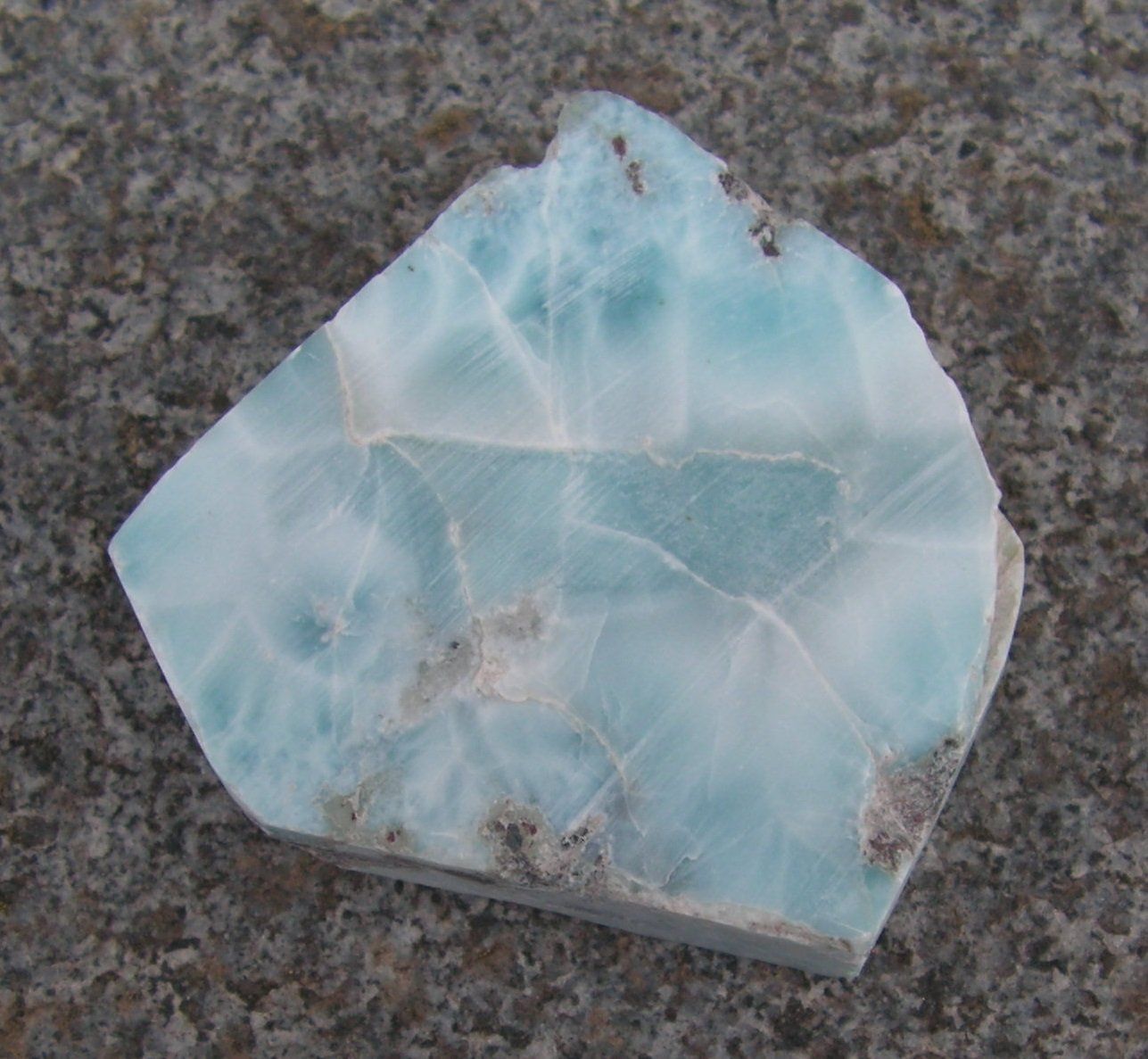 Mineralien & Heilsteine: ♥ LARIMAR - ATLANTIS STEIN - SCHEIBE ♥ – Neu (gemäss Beschreibung) aus Derendingen von Editka 2