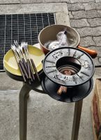 Vintage Fondue Set mit Cousances Caquelon