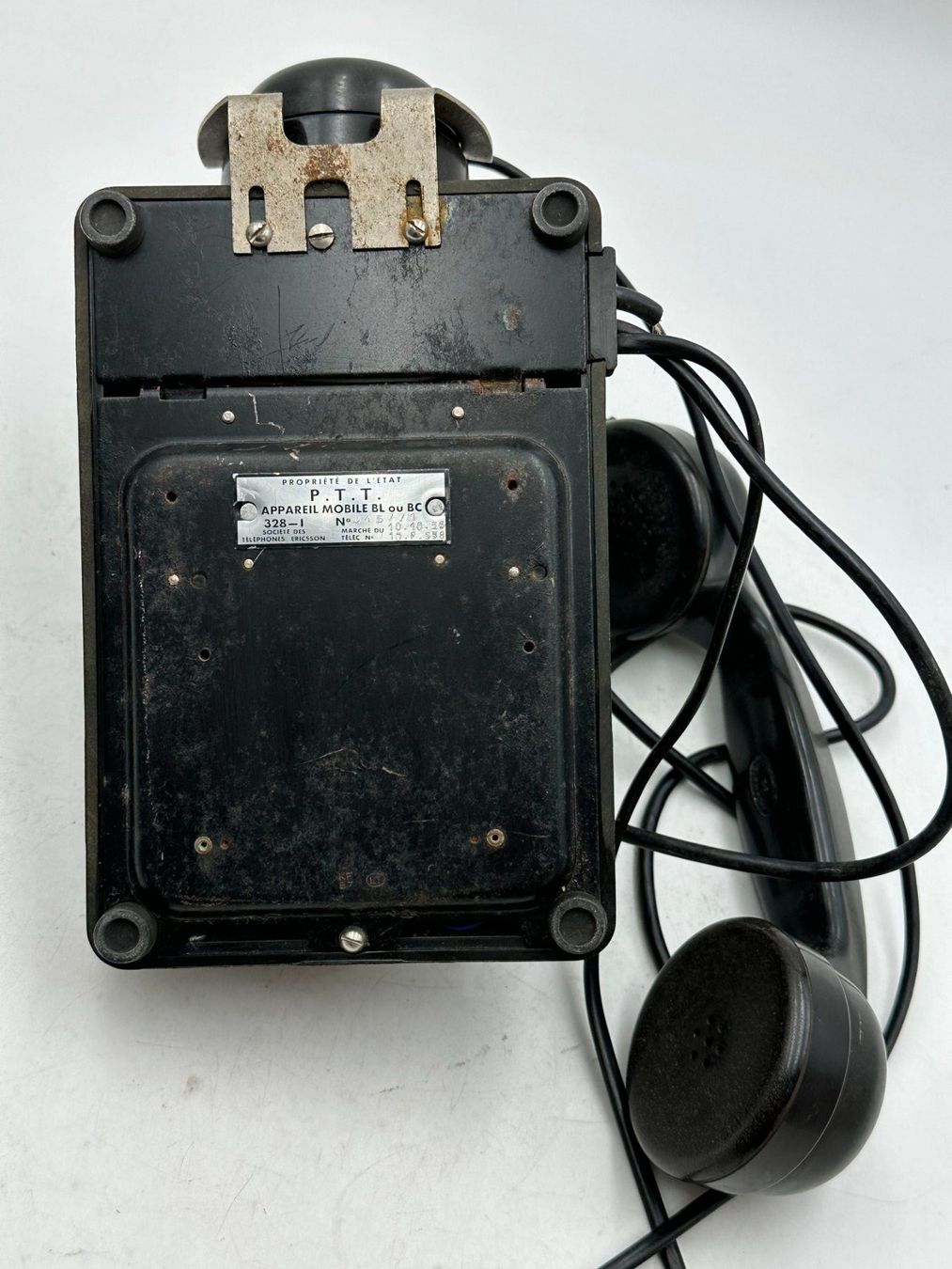 Ericsson Telefone: Antikes Ericsson Telefon aus Bakelit PTT – Gebraucht aus Luzern von Lager6640 2