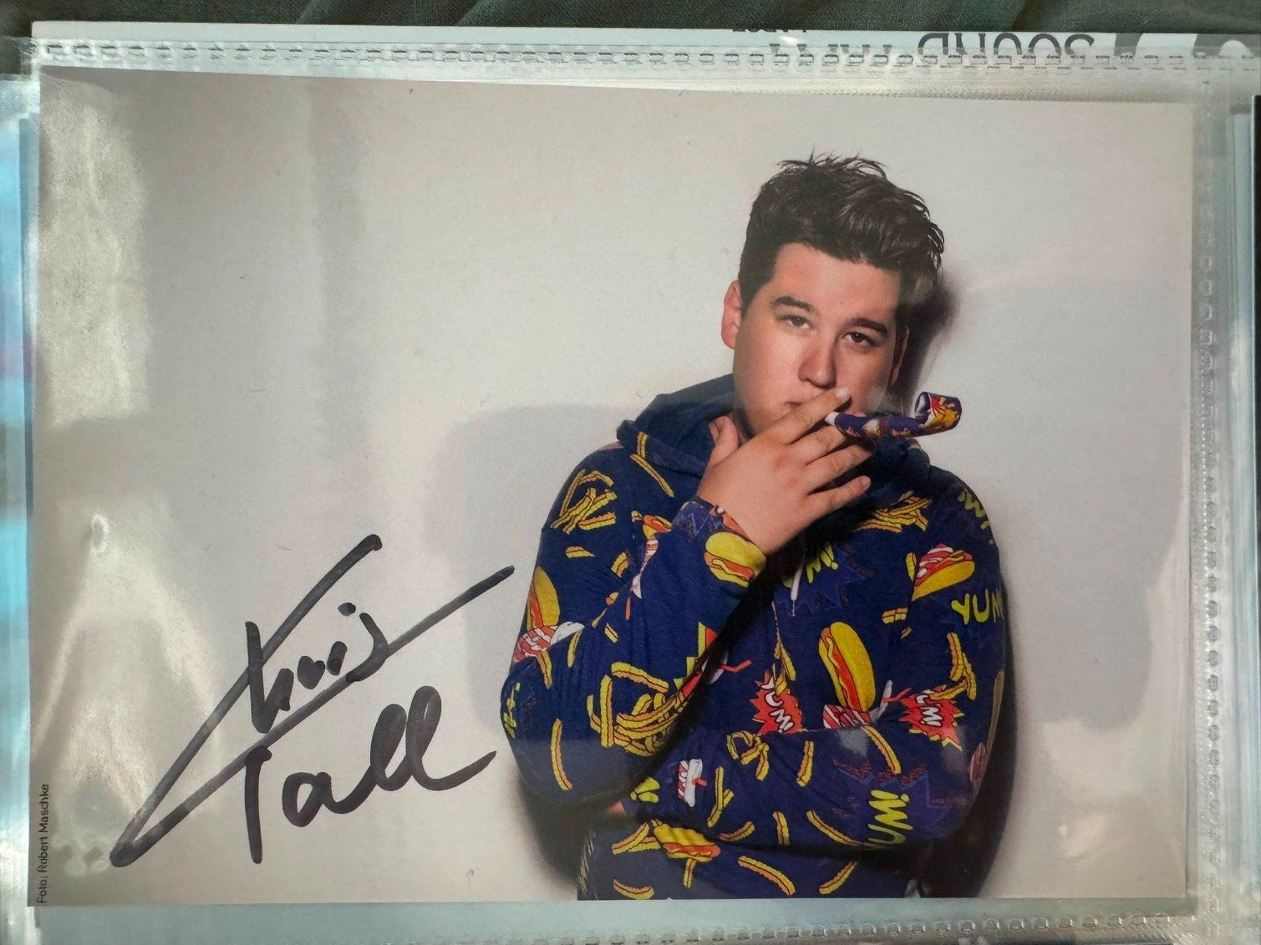 Autografi: Chris Tall / orig. Autogrammkarte – Usato da Steinen venduto da Autogrammwelt_2005