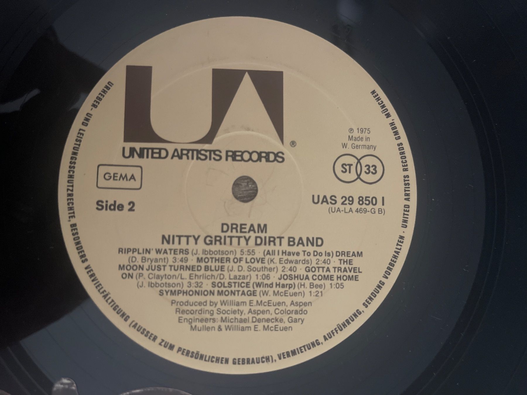 Dischi in vinile: A250/Nitty Gritty Dirt Band - Dream – Usato da Frutigen venduto da Philippe_jsp 2