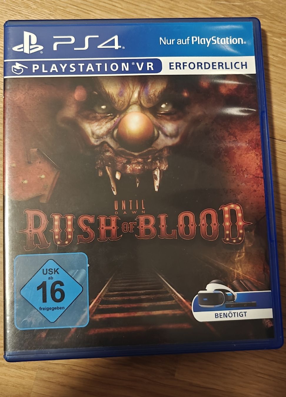 Sony Giochi: Vr game - until dawn Rush of blood – Usato da Wil SG venduto da YunaMei