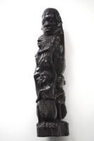 Afrikanische Skulptur Statuette Afrika Holz handgeschnitzt