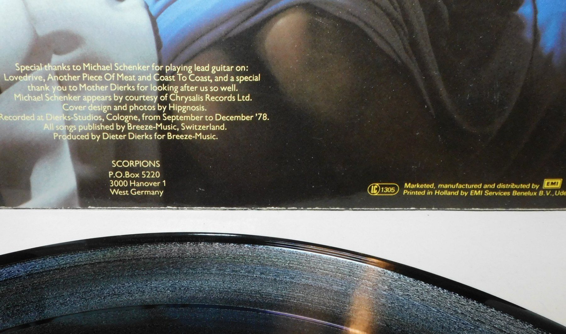 Dischi in vinile: LP - 1979 - Scorpions - Lovedrive - Schallplatte    LP – Usato da Sursee venduto da 76 2