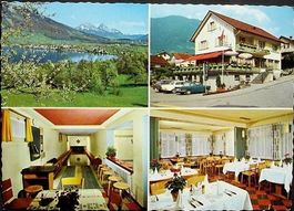 ARTH AM SEE Hotel Poststübli, Stempel Hotel A. Hofmann, Auto