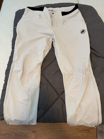 Mammut Tourenhose weiss Grösse 54 SH Top Zustand