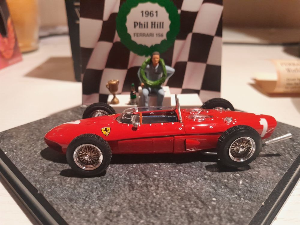 Ferrari Dino 156 GP Italie 1961 - Richie Ginther - Quartzo 1/43 - Neuve