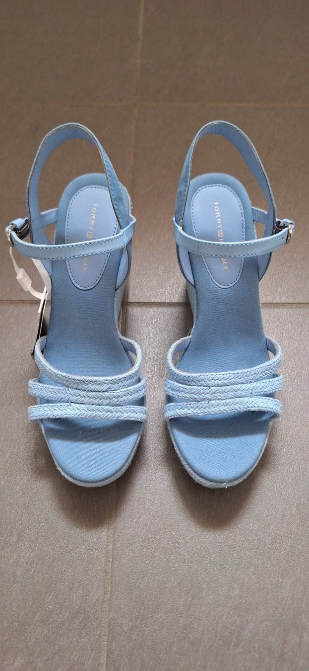 Tommy Hilfiger Damenschuhe: Tommy Hilfiger, sandale bleue – Neu und originalverpackt aus Lussery-Villars von pousinete02 1