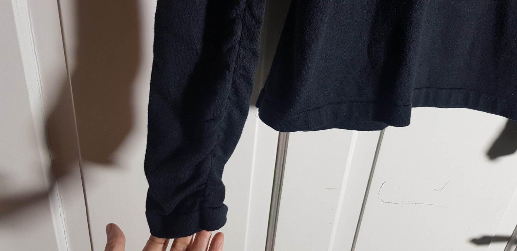 Maglioni & Felpe: BIG Langer Pullover Tunika mit grossem Kragen S M zu Nile – Usato da St. Gallen venduto da Hereplaysmusic 1