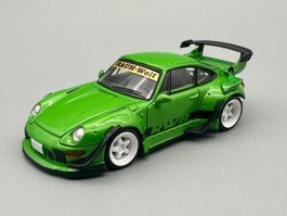 Porsche RWB 993 Green (993) 1:64 Model Model neu OVP