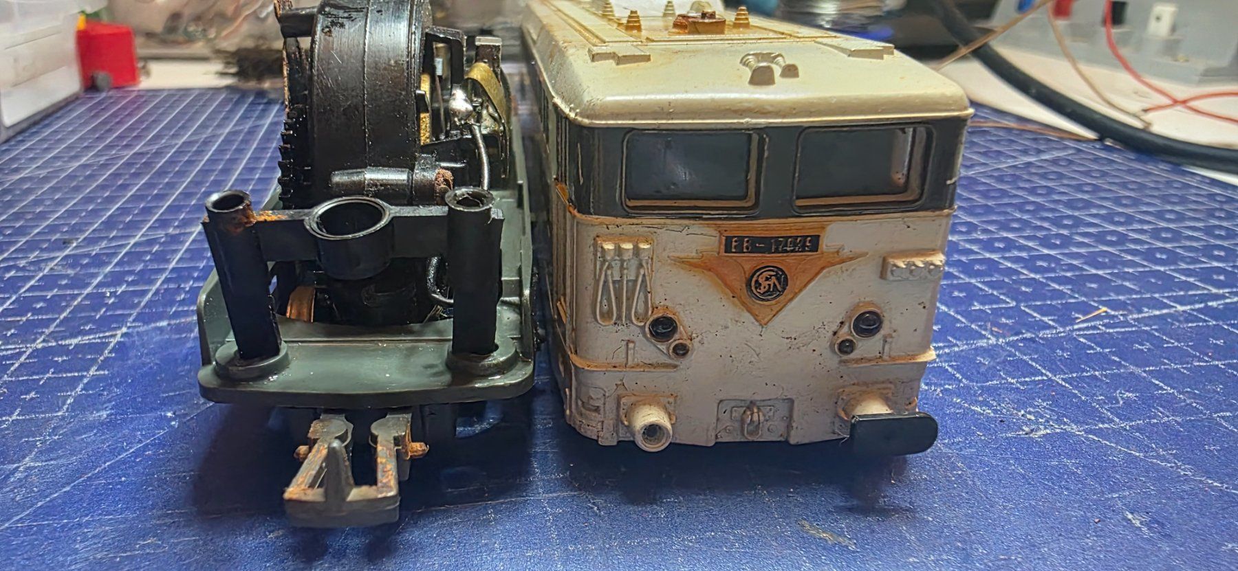 Lima Modelleisenbahnen: Lima SNCF BB-17029 HO/DC Defeckt – Gebraucht aus Hochfelden von Danizh0 4