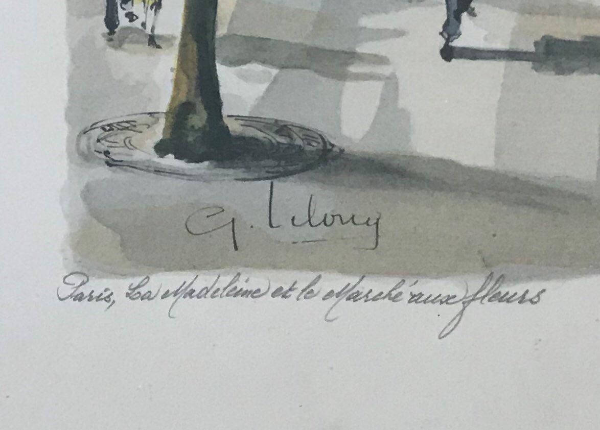 Foto & Immagini: Litho von G. Lelong, Paris – Usato da Einsiedeln venduto da Brocki59