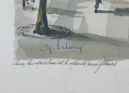 Litho von G. Lelong, Paris