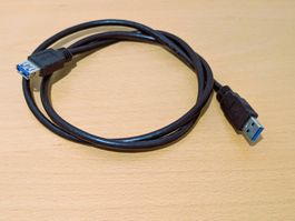 Delock - USB Verlängerungskabel USB-A (Male auf Female) 1m
