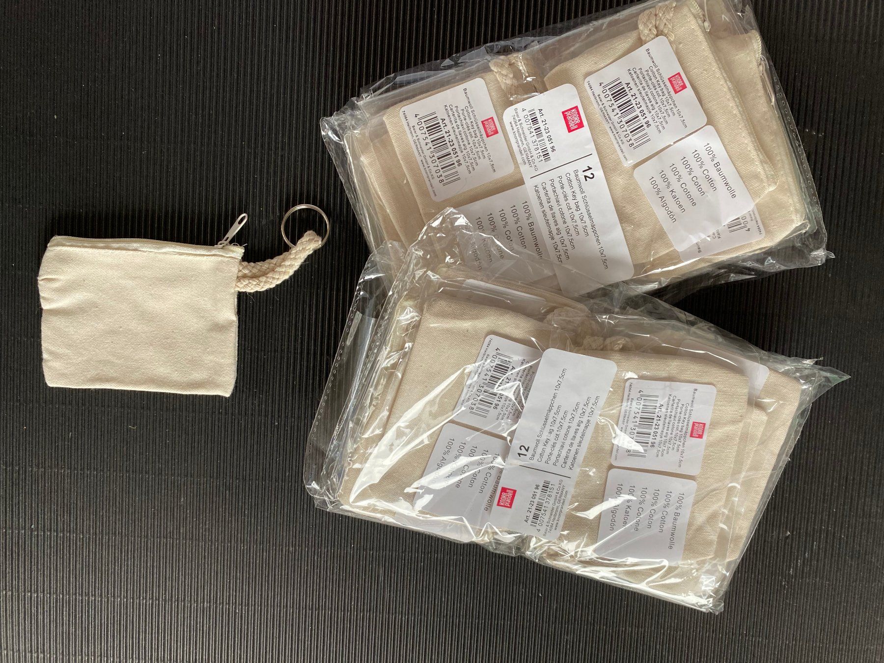 Schlüsselanhänger & - bänder: Baumwoll-Schlüsselanhänger – Neu und originalverpackt aus Egg SZ von irbaku 1