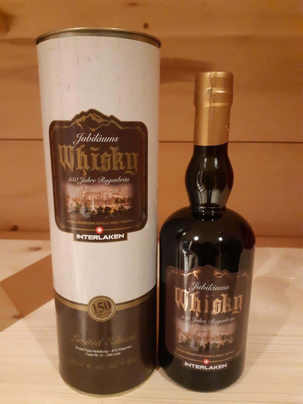 Spirituosen: Single Malt 150 Jahre Rugenbräu – Neu und originalverpackt aus Grindelwald von carro5