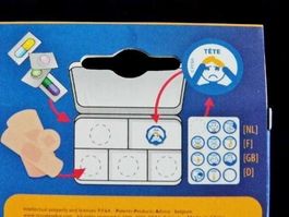 2 in 1  Pillenbox und Reise-Mini-Apotheke