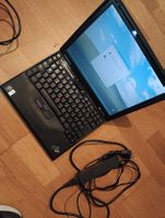 Laptop IBM ThinkPad schwarz mit Netzteil gebrauchter Zustand
