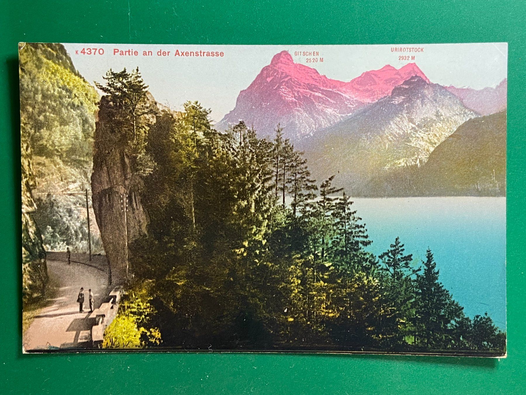 Cartoline postali: Partie an der Achsenstrasse – Usato da Steg VS venduto da danwer74