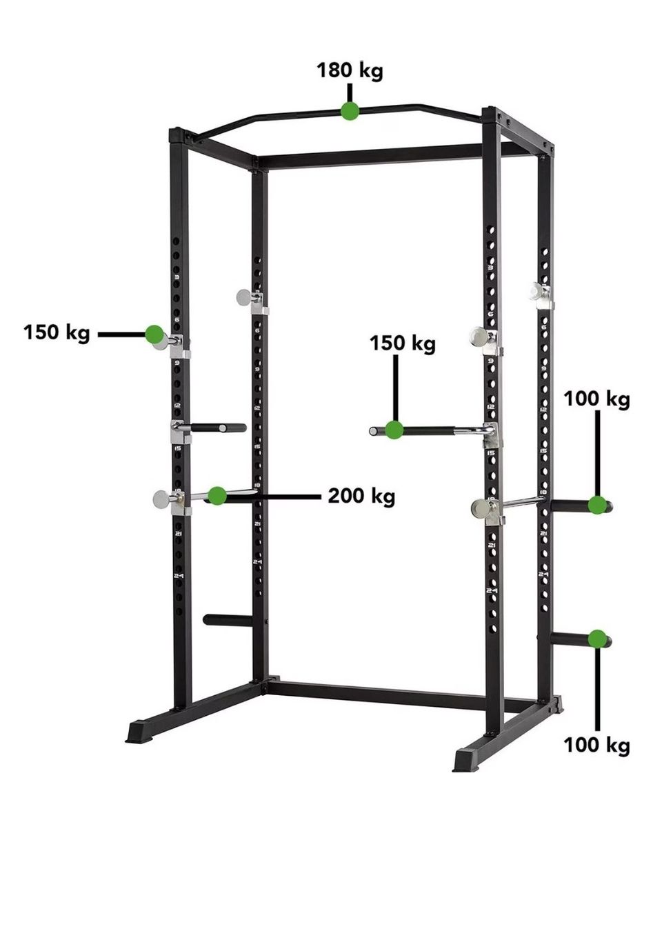 Tunturi Hometrainer: Tunturi Cross Training Rack WT60 Squat Rack – Usato da Olten venduto da Gsorxx 1