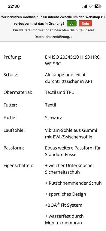 Herrenschuhe: Arbeitsschuh s3 – Gebraucht aus Liestal von f-schaerer90 2