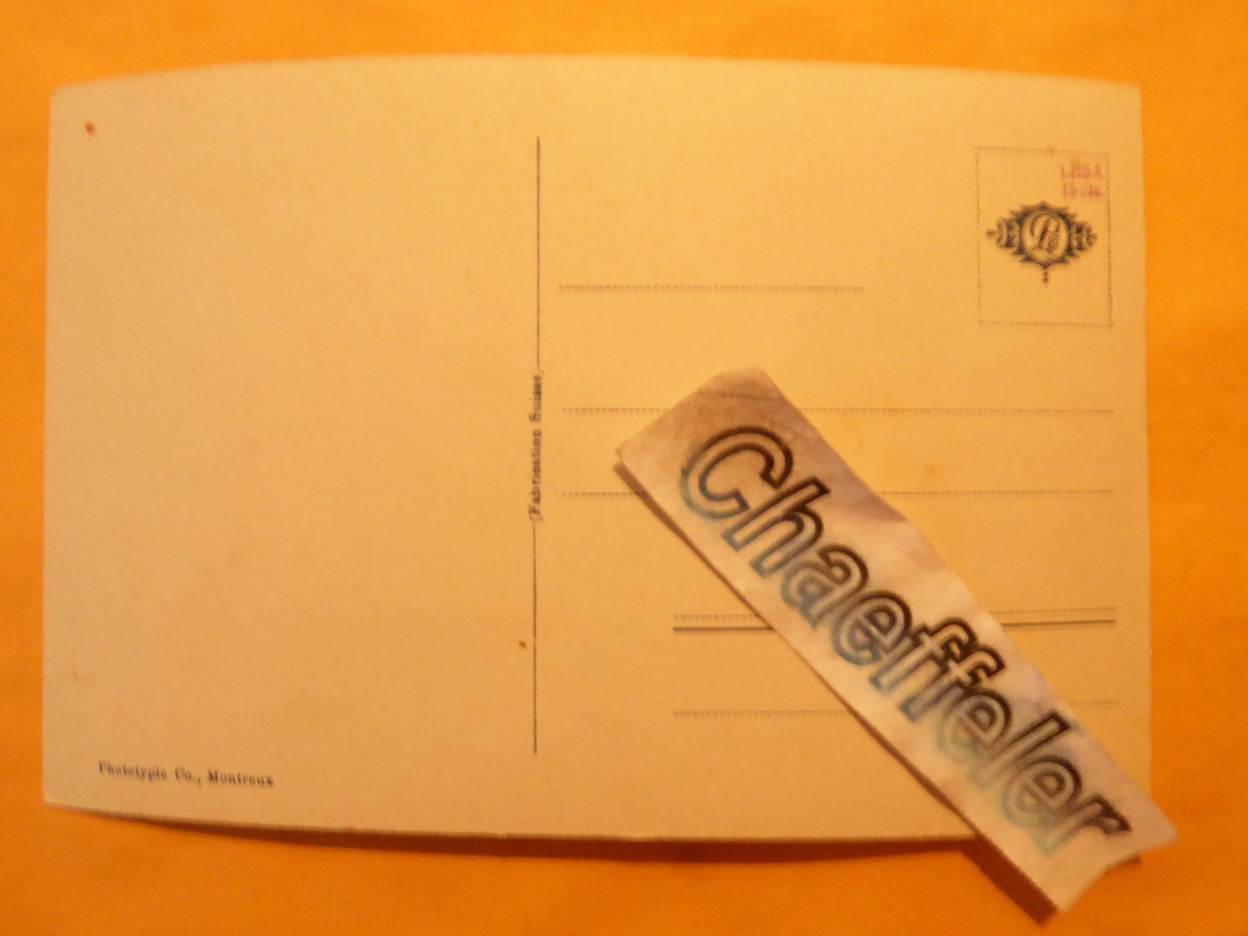 Cartoline postali: 4560 St. Imier, Rue Francillon – Usato da Zürich venduto da Chaeffeler 1