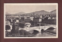 GENEVE - Pont de la Coulouvrenière