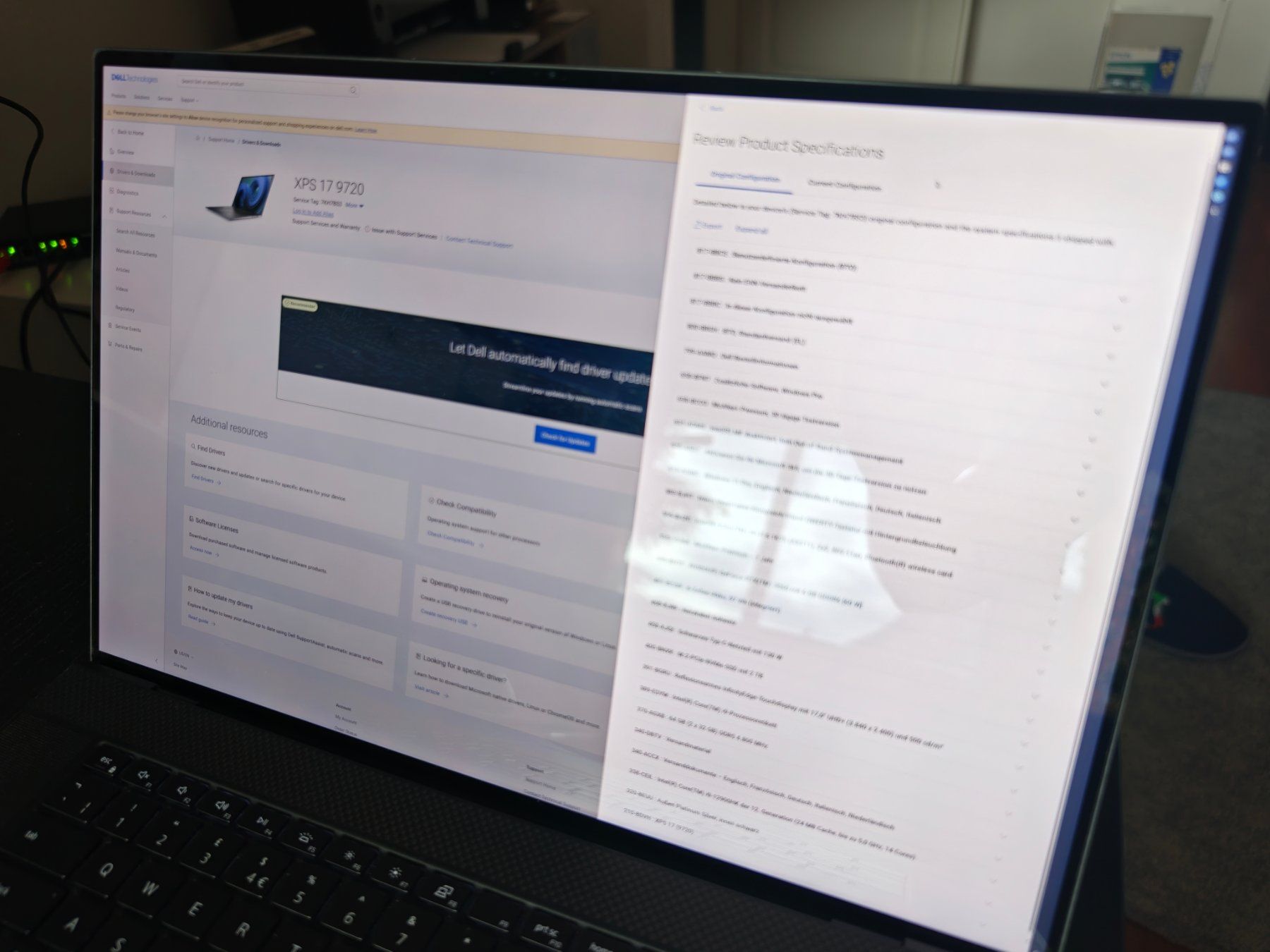 Dell Notebook: Dell XPS 17 9720 laptop – Usato da Baar venduto da bugacha 1
