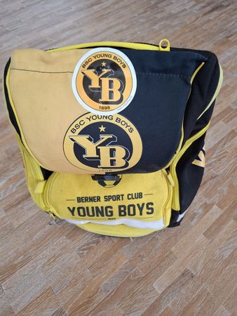 Kinderrucksack BSC Young Boys schwarz gelb guter Zustand