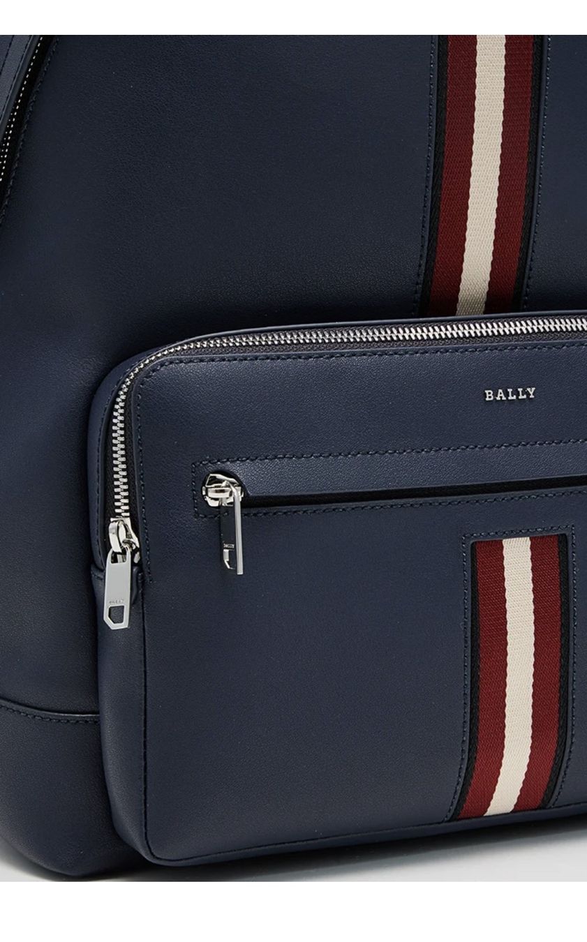 Bally Zaini: Bally Harys Rucksack Blau Leder Neu – Nuovo e nell'imballaggio originale da Küsnacht ZH venduto da LuxuryBroker 2