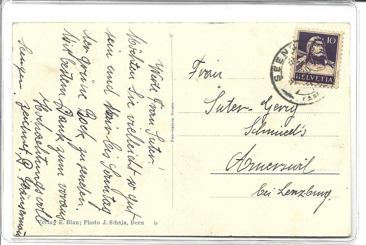 Cartoline postali: AK Seengen AG  Restaurant – Usato da Appenzell venduto da mai25 1
