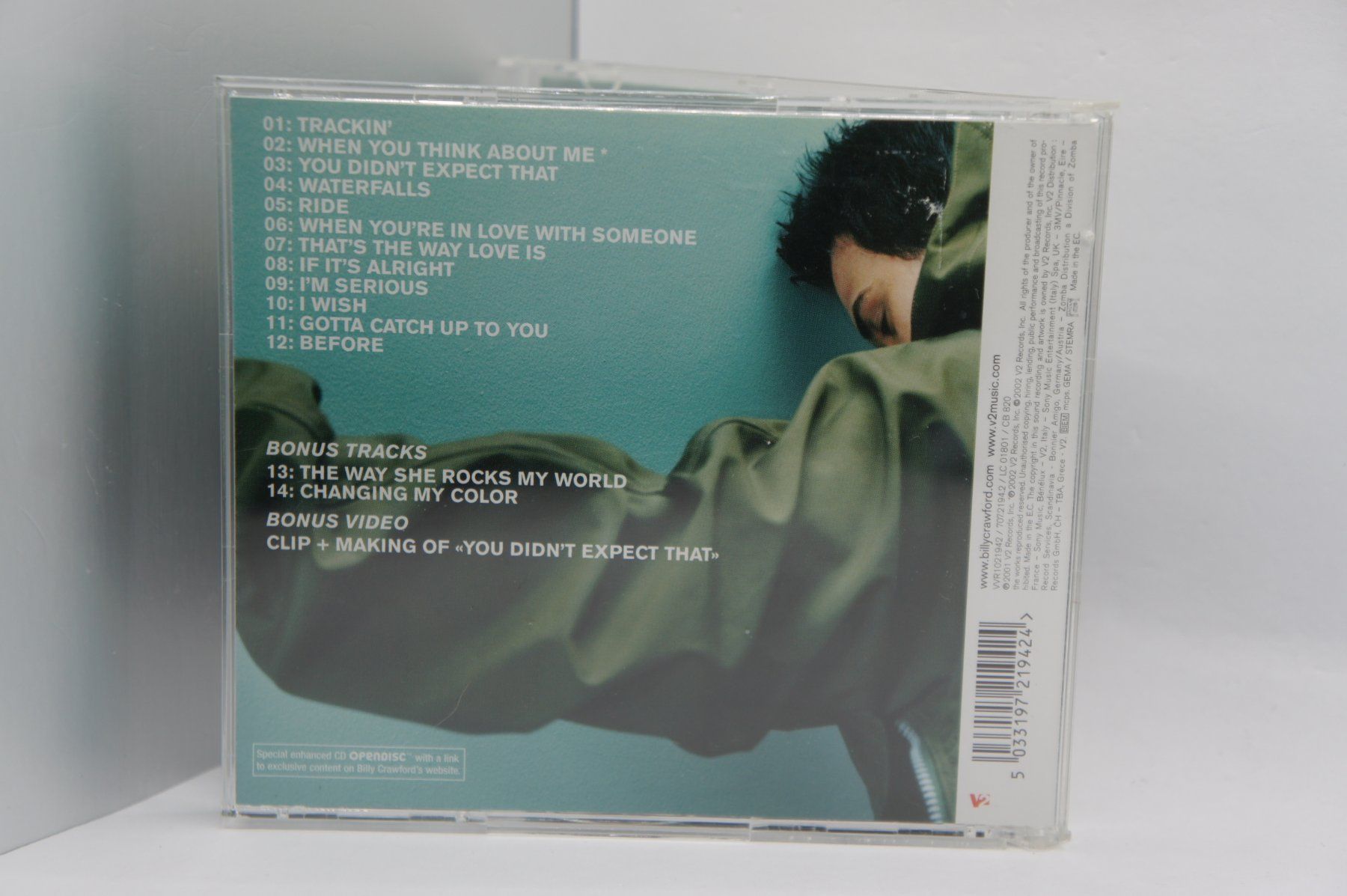 CD: CD Billy Crawford – Ride – Usato da Ernetschwil venduto da luisvonerni 2