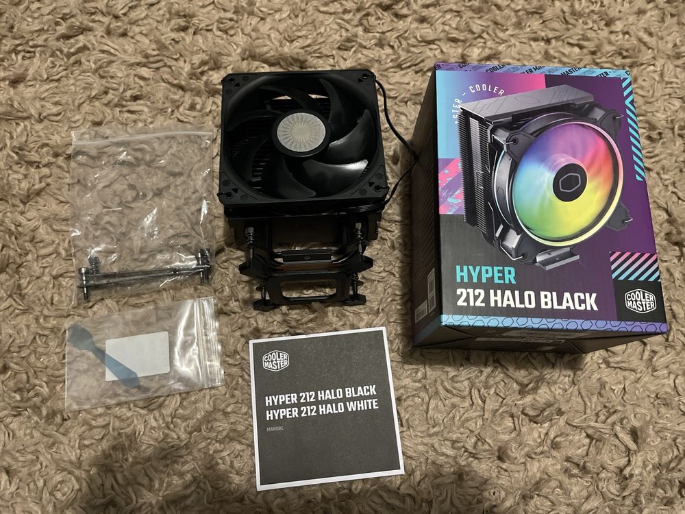 Cooler Master Hyper 212 Halo Black Luftkühlung - Top Zustand (Neu ...
