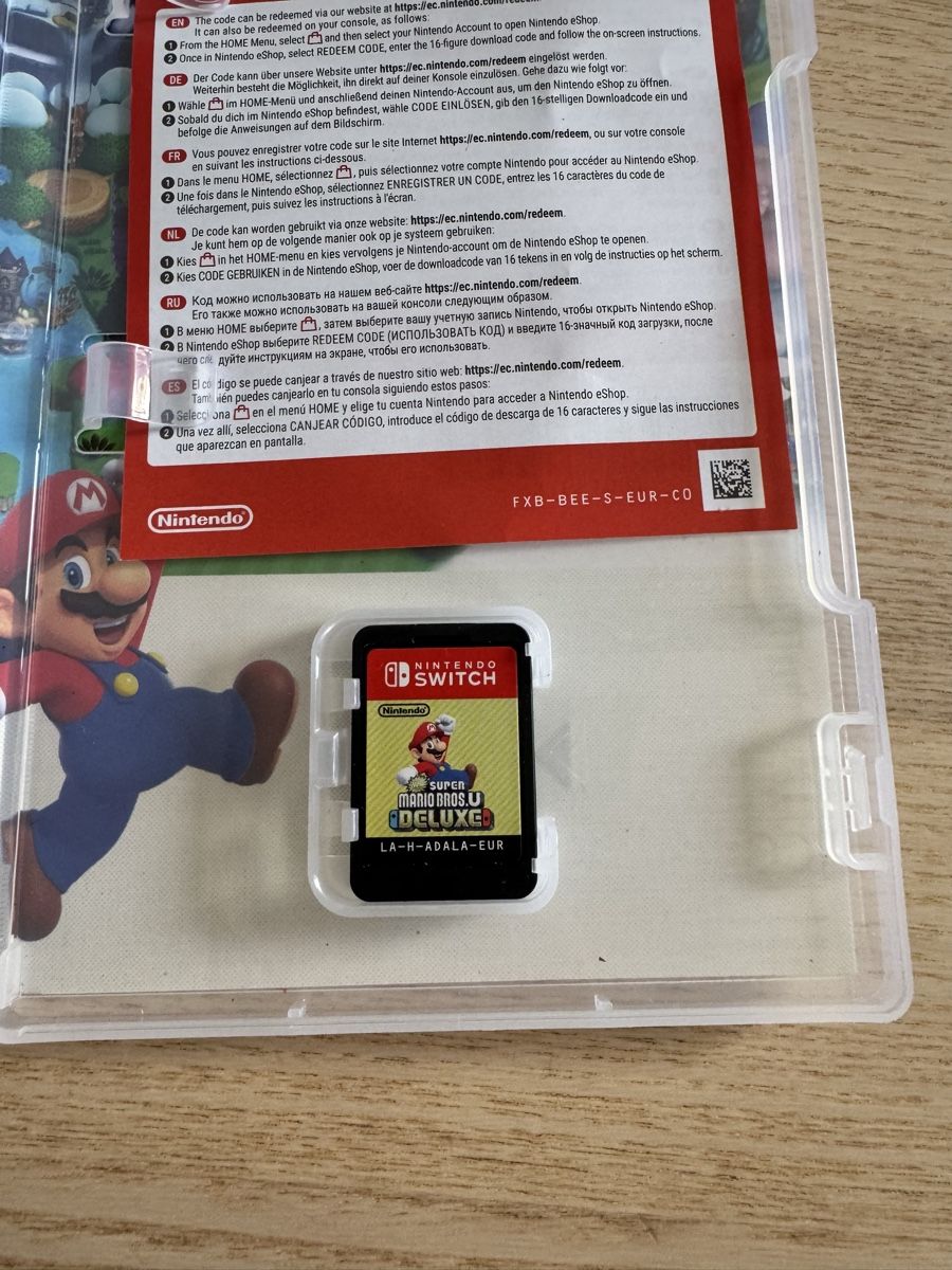 Jeux: Super Mario Bros U Deluxe Switch – D'occasion à Les Reussilles par zha_8z2d 2