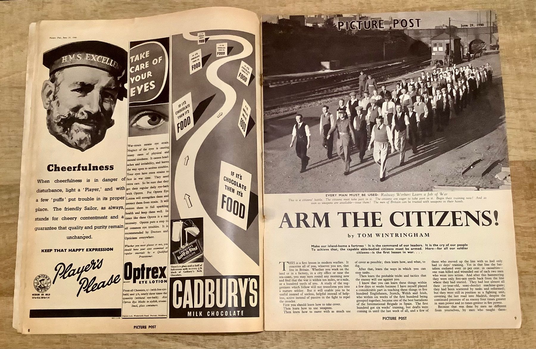 Riviste & Magazine: 1940 WW2 - PICTURE POST - England - Werbung - Englisch – Usato da Root venduto da ENGLAND-TREASURES 3