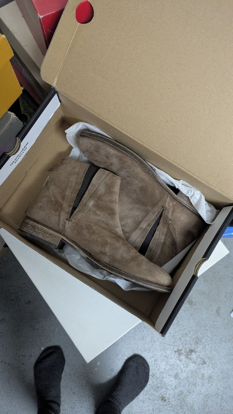 Scarpe da uomo: Schuhe braun – Usato da Morgarten venduto da rra_jvw7