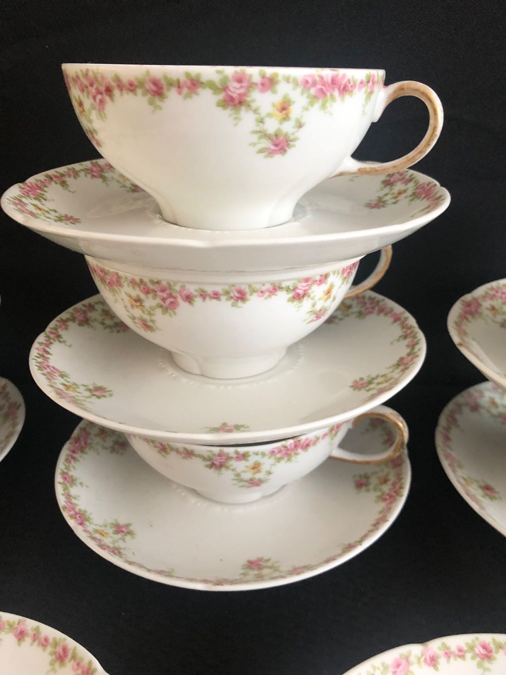 Tazze: Limoges Tee/Kaffeetasse set (von 1900) – Usato da Oberglatt ZH venduto da ssch81 1
