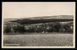 Unter-Ehrendingen, Ortsansicht und Blick