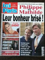 Ici Paris, No 2841, 14.12. 1999, Mireille Mathieu, B. Bardot