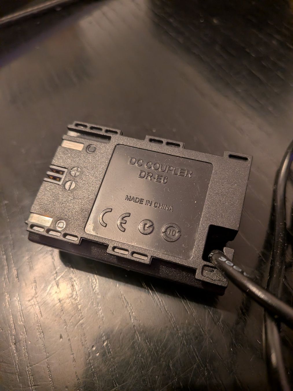 Unità & Adattatore: Canon DR-E6 Netzteil SLR extern – Usato da Zuerich venduto da psytraxx 3