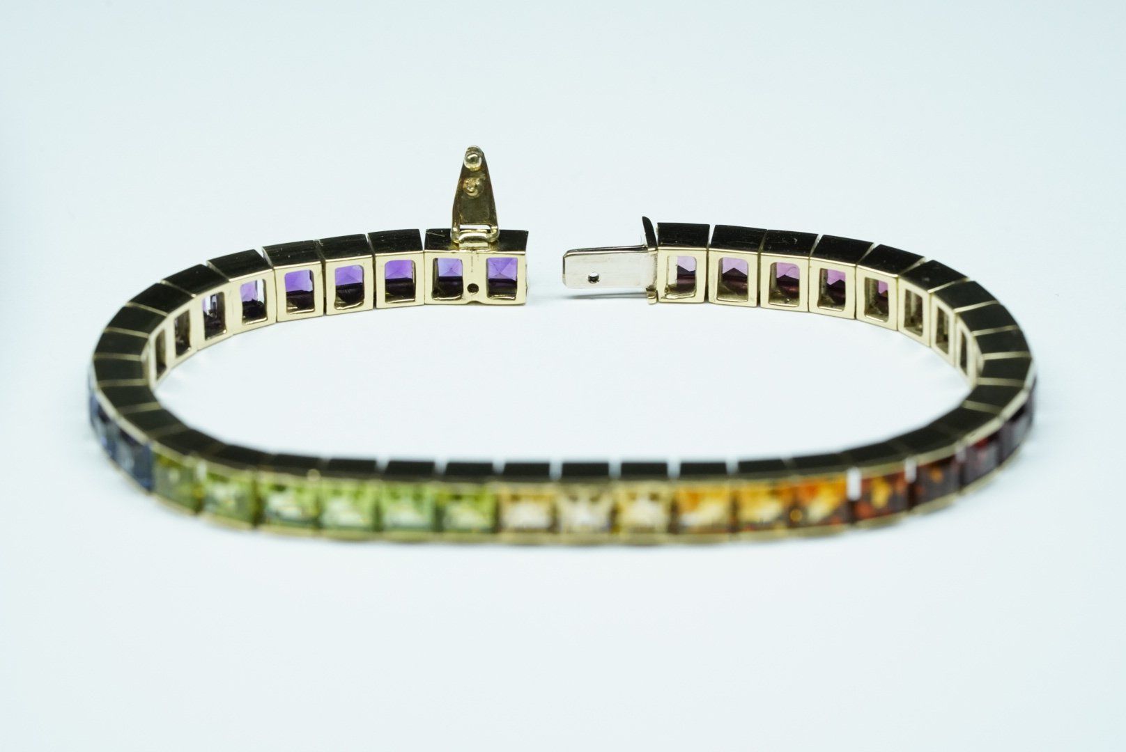 Bracciali & Braccialetti: Multicolor Armband 14k Gelbgold – Usato da Bülach venduto da Re-Jewelled 1