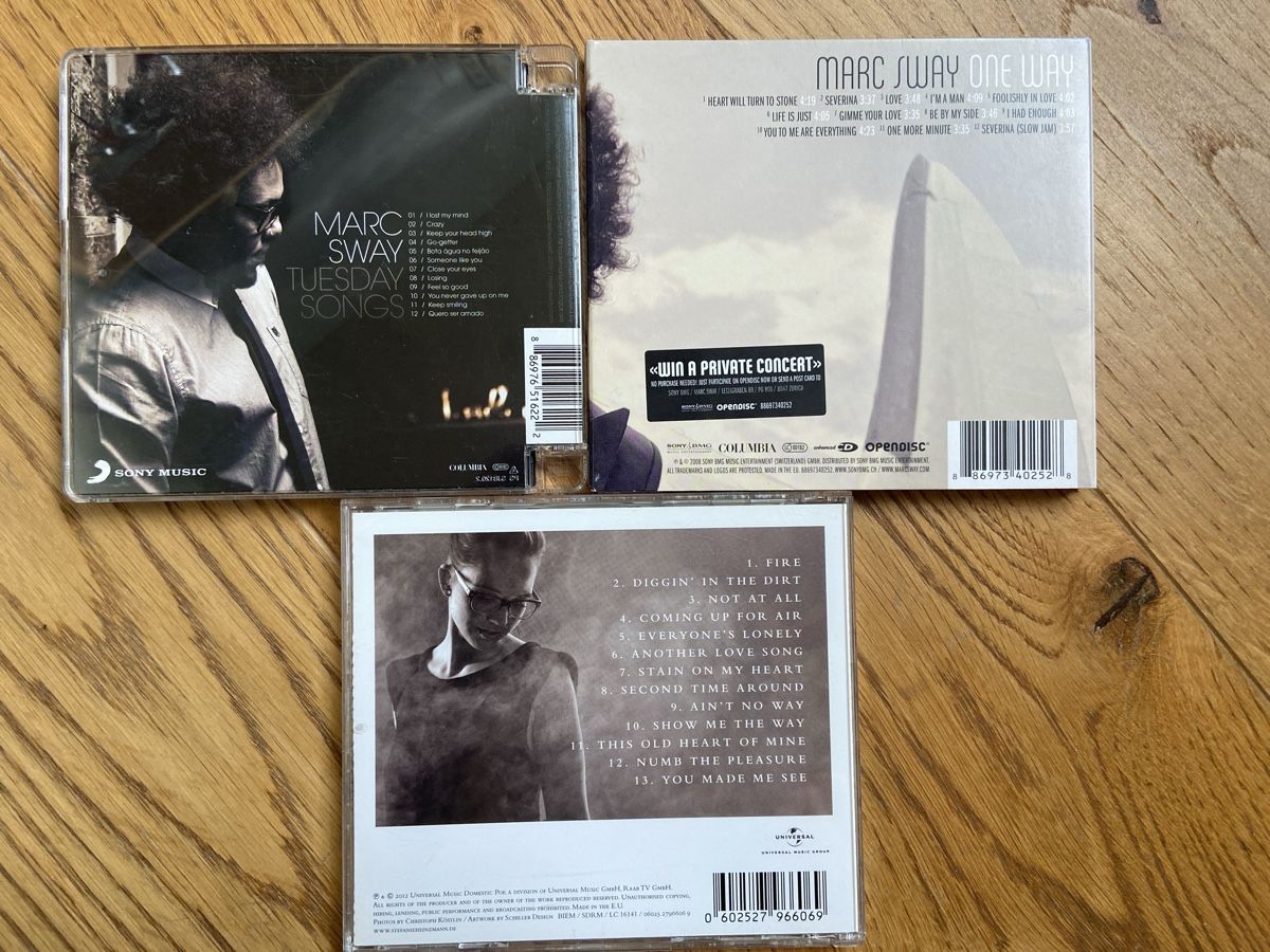 CD: CDs! 2xMarc Sway & Stefanie Heinzmann – Usato da Rothenburg venduto da schmettervogel 1
